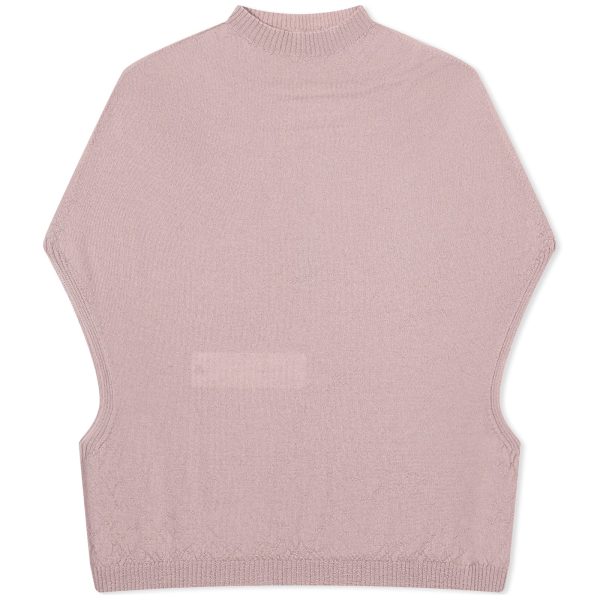 Rick Owens Cropped Crater Knit Top