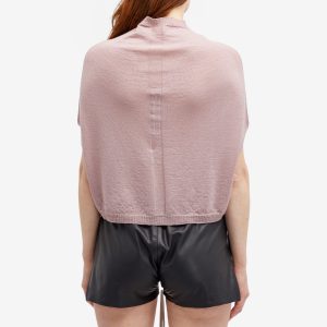 Rick Owens Cropped Crater Knit Top