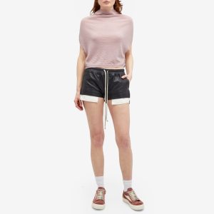 Rick Owens Cropped Crater Knit Top