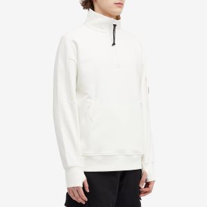 C.P. Company Diagonal Raised Fleece Zipped Sweatshirt