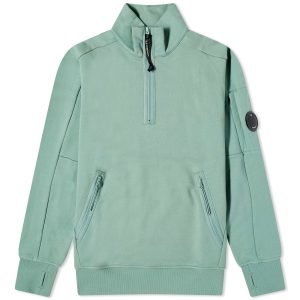 C.P. Company Diagonal Raised Fleece Zipped Sweatshirt