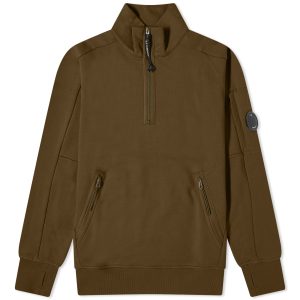 C.P. Company Diagonal Raised Fleece Zipped Sweatshirt