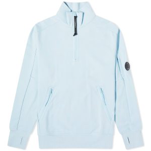 C.P. Company Diagonal Raised Fleece Zipped Sweatshirt