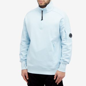 C.P. Company Diagonal Raised Fleece Zipped Sweatshirt