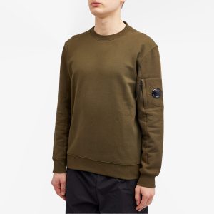 C.P. Company Diagonal Fleece Lens Crew Sweat