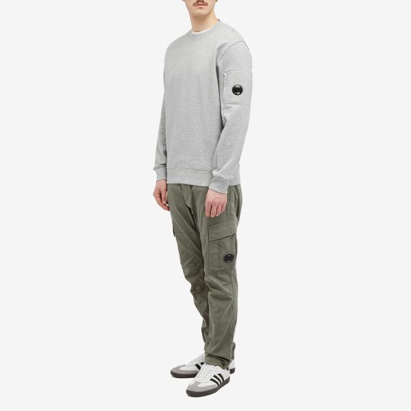 C.P. Company Diagonal Fleece Lens Crew Sweat