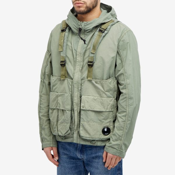 C.P. Company Flatt Nylon Reversible Hooded Jacket