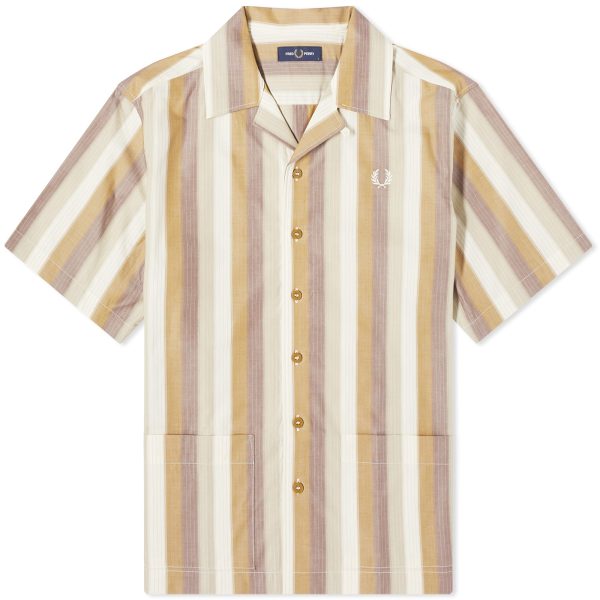 Fred Perry Ombre Stripe Short Sleeve Vacation Shirt