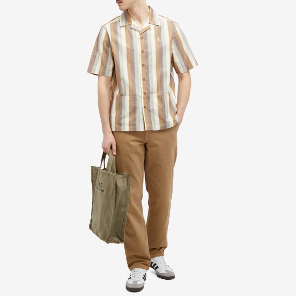 Fred Perry Ombre Stripe Short Sleeve Vacation Shirt