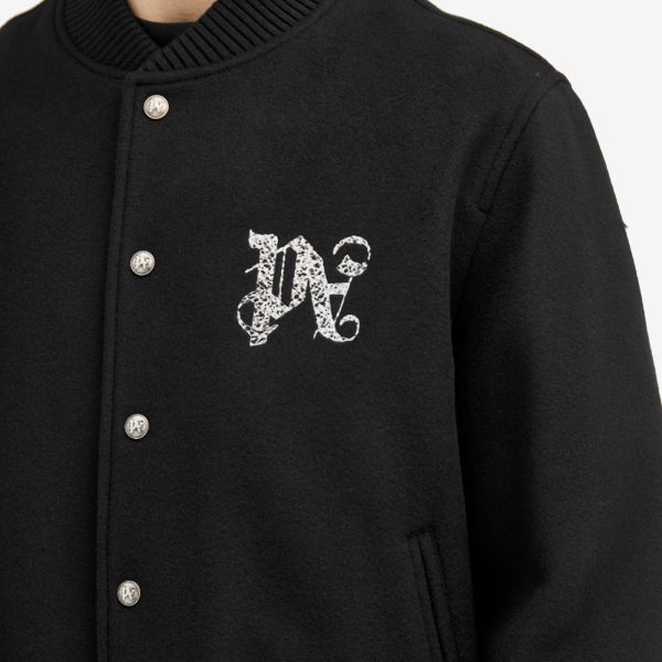 Palm Angels Monogram Varsity Jacket