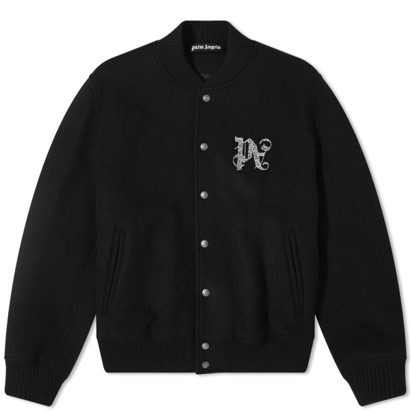 Palm Angels Monogram Varsity Jacket