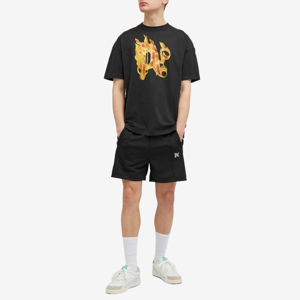 Palm Angels Burning PA Monogram Tee