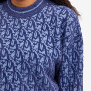 Palm Angels Monogram Jacquard Sweater