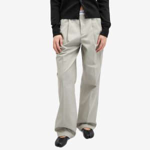 HOMMEGIRLS Pleated Elastic Waitband Pant