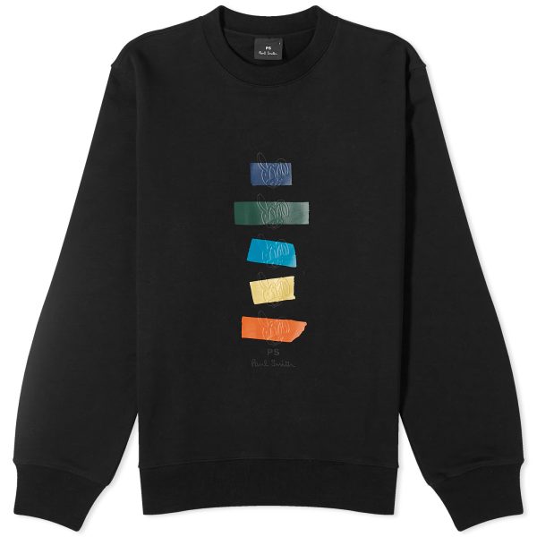 Paul Smith Taped Rabbits Crew Sweat