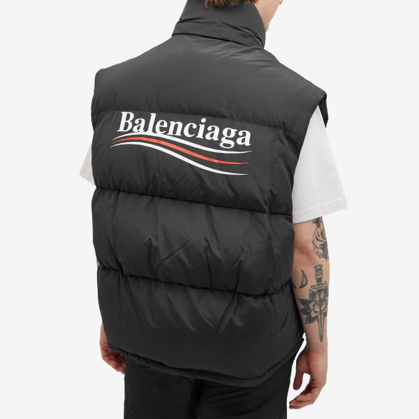 Balenciaga Political Campaign Padded Gilet