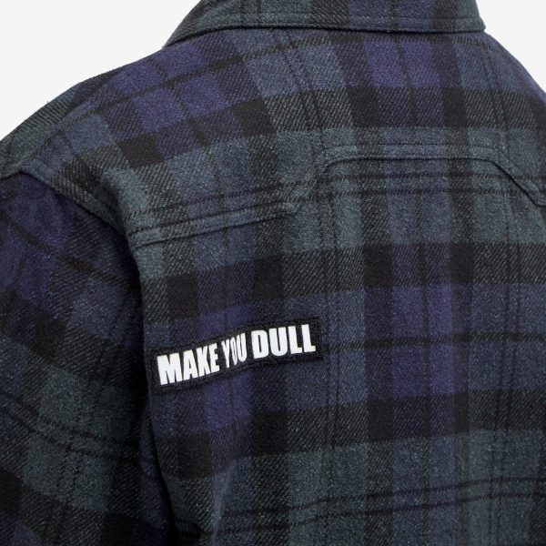 A Bathing Ape Flannel Check Tactical Shirt