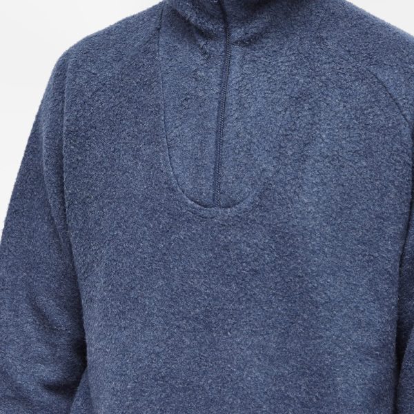 Beams Plus Half Zip Popover Fleece Jacket