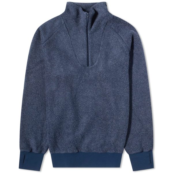 Beams Plus Half Zip Popover Fleece Jacket