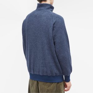 Beams Plus Half Zip Popover Fleece Jacket