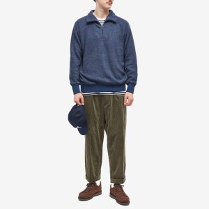 Beams Plus Half Zip Popover Fleece Jacket