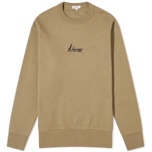 Norse Projects Arne Chain Stitch Logo Crew Sweat