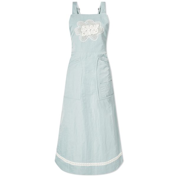 Brain Dead Doily Apron Utility Midi Dress