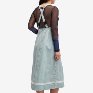 Brain Dead Doily Apron Utility Midi Dress