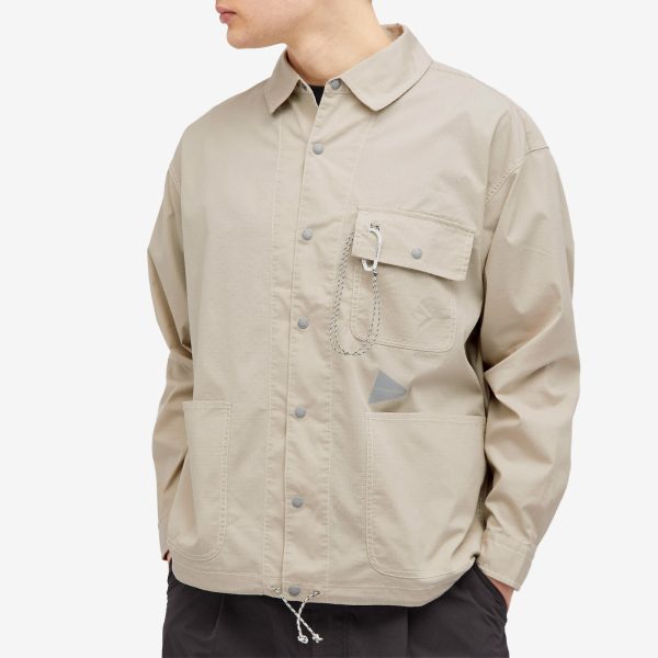 and wander Dry Ripstop Shirt Jacket