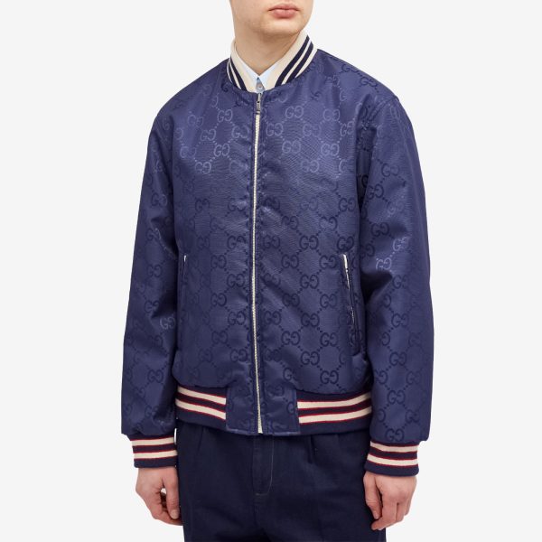 Gucci Interlocking Logo Bomber Jacket