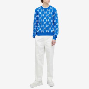 Gucci Jumbo GG Jacquard Crew Neck Jumper