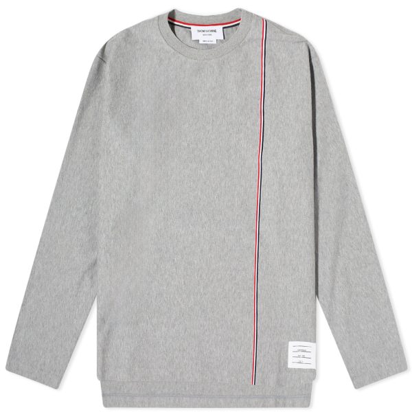 Thom Browne Engineered RWB Stripe Long Sleeve T-Shirt