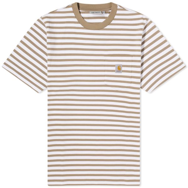 Carhartt WIP Seidler Stripe Pocket T-Shirt