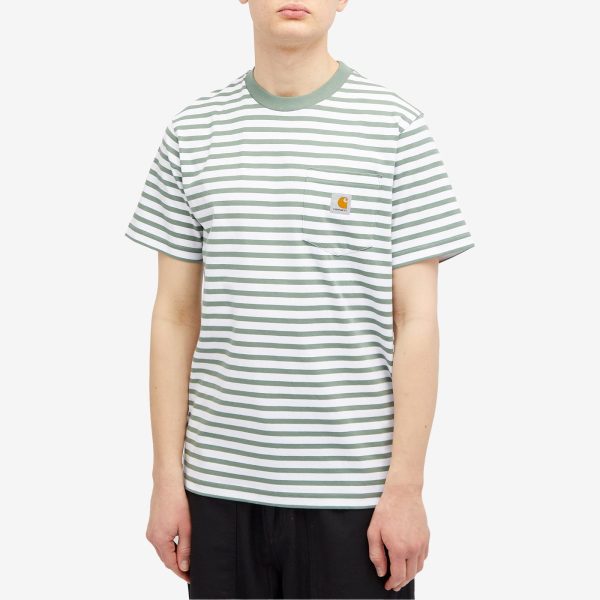 Carhartt WIP Seidler Stripe Pocket T-Shirt