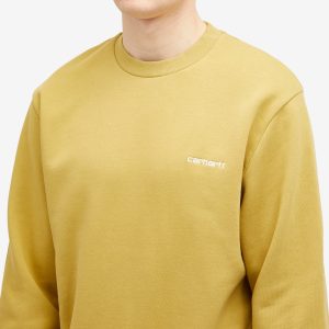 Carhartt WIP Script Embroidery Crew Sweat