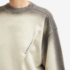 Y/Project Pinched Logo Sweatshirt