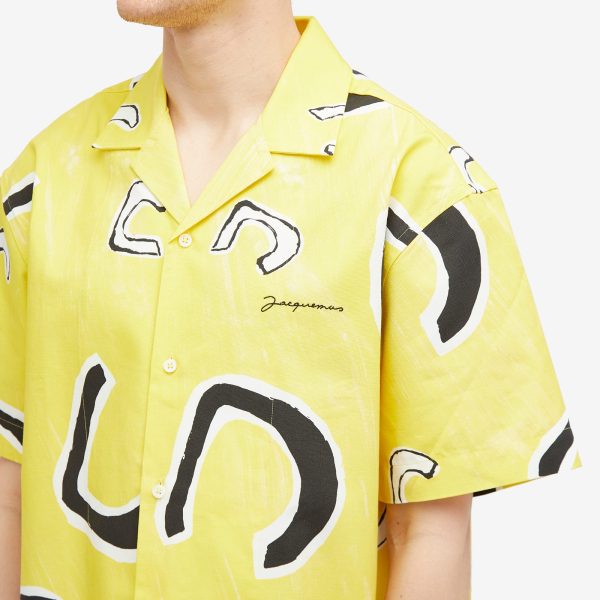 Jacquemus Jean Monogram Vacation Shirt