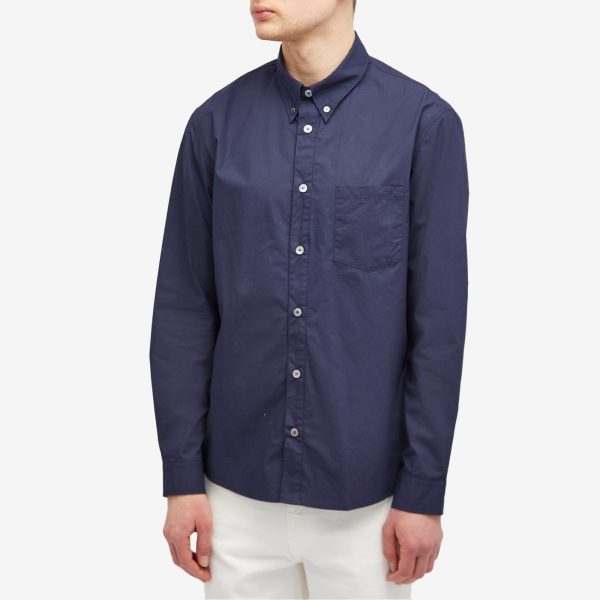 A.P.C. Edouard Button Down Logo Shirt