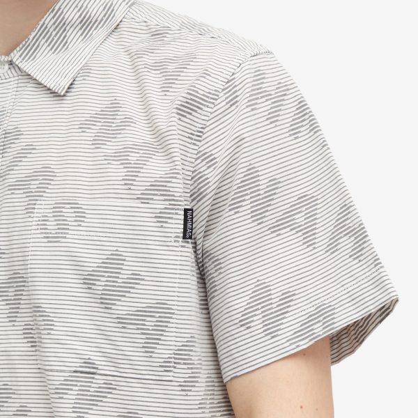 Nahmias Logo Stripe Short Sleeve Shirt