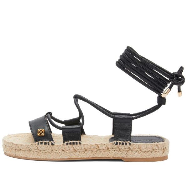 Off-White Lace Up Espadrilles