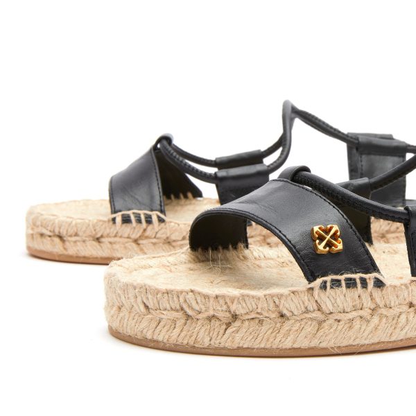 Off-White Lace Up Espadrilles