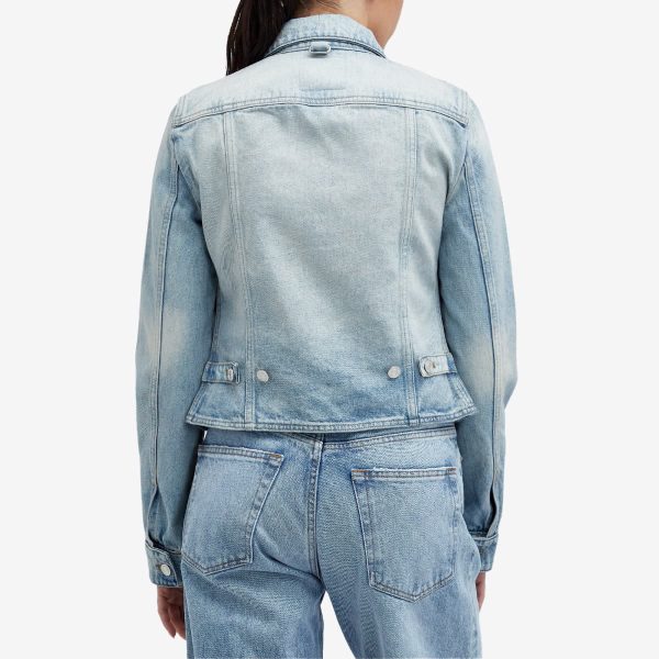 Courrèges Multiflex Blue Denim Trucker Jacket