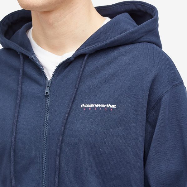 thisisneverthat DSN-Logo Zip Popover Hoodie