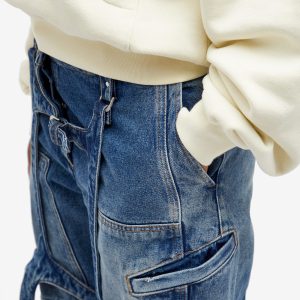 Off-White Cargo Oversized Denim Pants