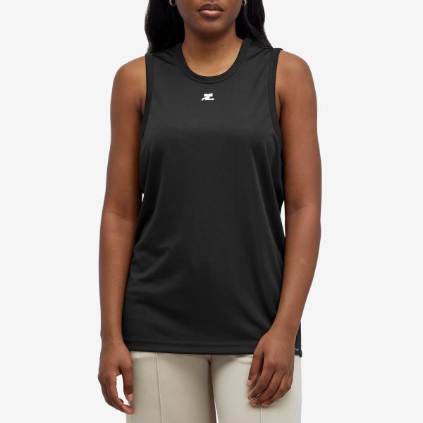 Courrèges Sports Light Lycra Tank Top