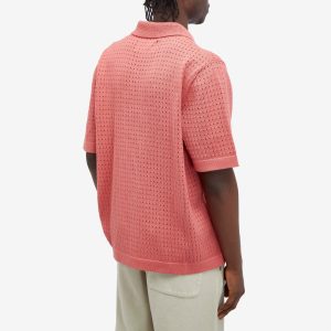 Corridor Pointelle Knit Short Sleeve Shirt