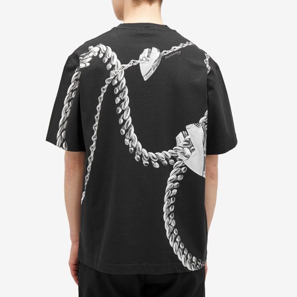 Burberry Chain Print T-Shirt