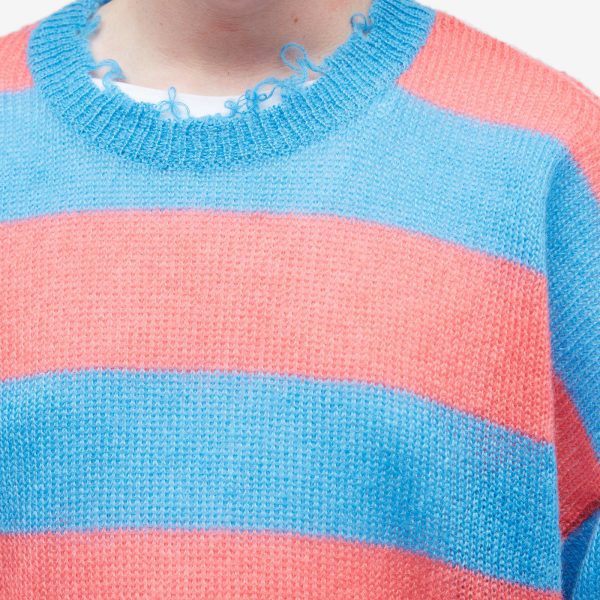 Members of the Rage Distressed Stripe Knit