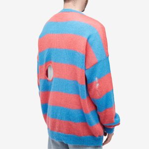 Members of the Rage Distressed Stripe Knit