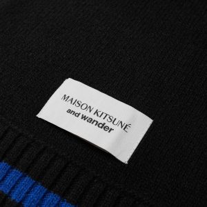 and wander x Maison Kitsune Knit Stole